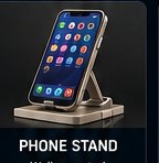Phone stand installation