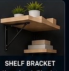 Shelf bracket installation