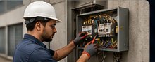 Electrical maintenance work