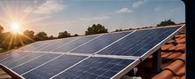 Solar panel installation